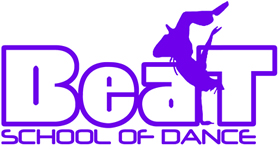 Beat School of Dance Wolverhampton Street Dance Ballet Tap Musical Theatre Zumba Logo